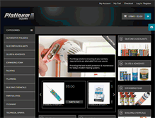 Tablet Screenshot of platinum-supplies.com